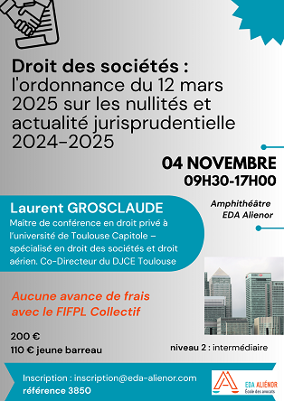 Formation 3850 - 04/11/2025