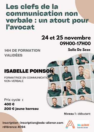 Formation 4094 - 24+25/11/2025