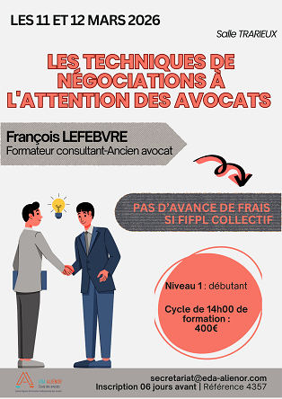 Formation 4357/4358 - 11 et 12/03/2026